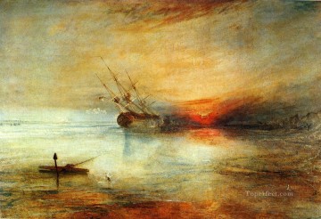 Fuerte Vimieux Turner romántico Pinturas al óleo